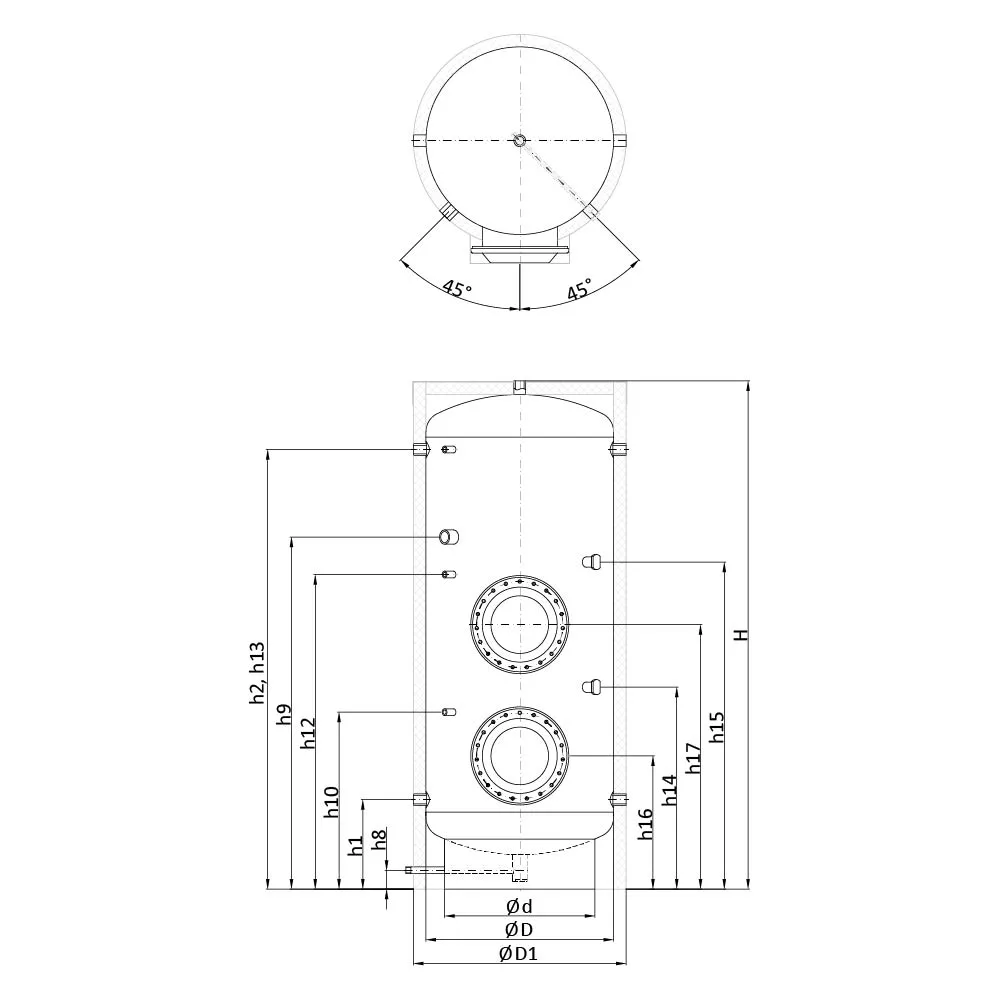 VTP-2 (ballon d’accumulation pour eau chaude sanitaire – ECS) – Image 4